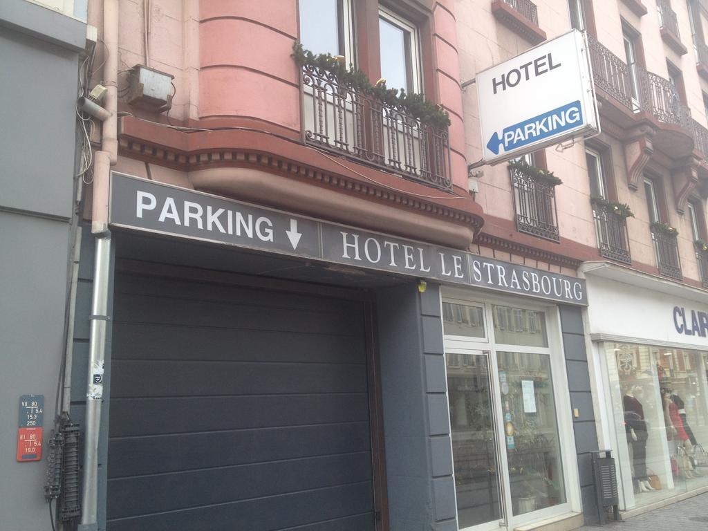 Hotel Le Strasbourg Mulhouse Eksteriør billede